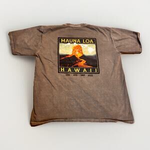 Mauna Loa Hawaii Volcano Crazy Shirts Graphic T-Shirt XL